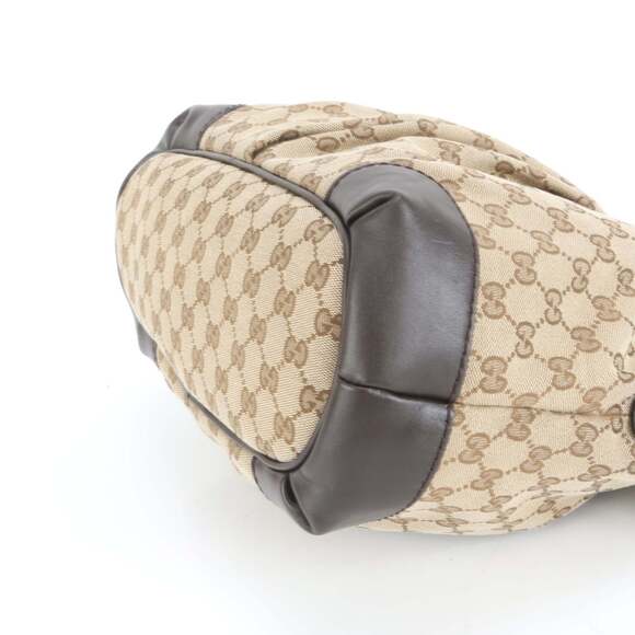 GUCCI Brown Leather Shoulder Bag - Picture 7 of 10